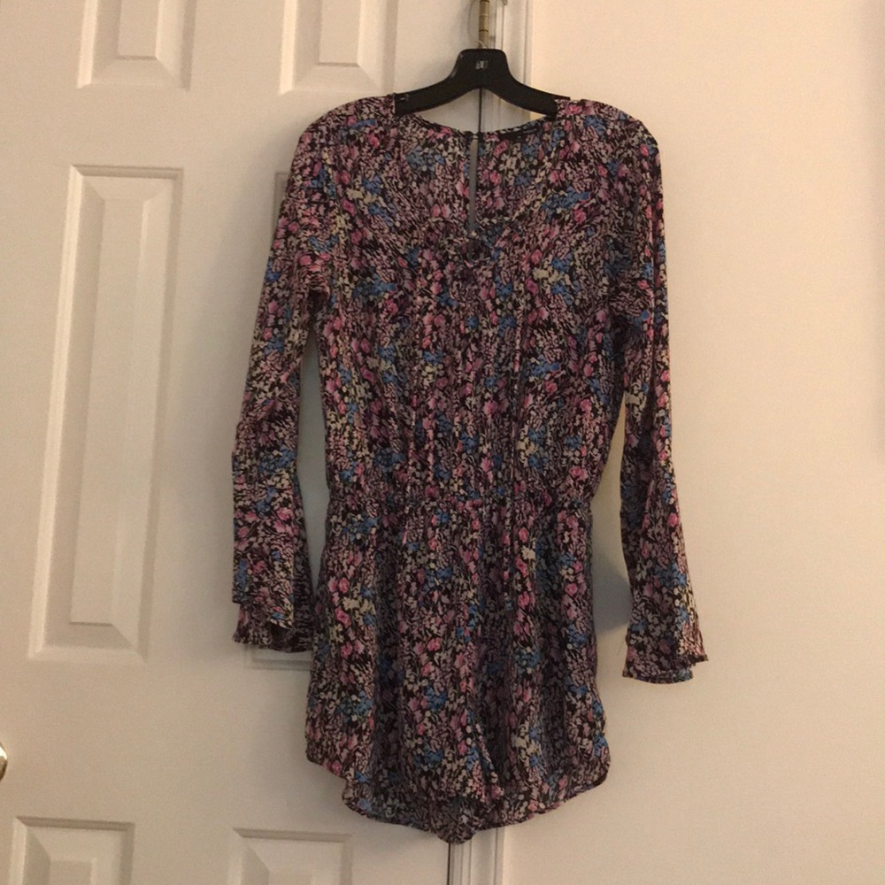 AQUA Long-sleeved Romper